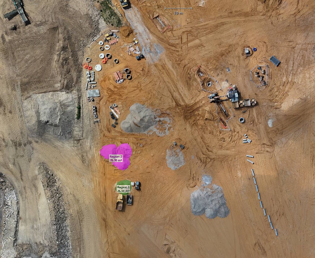 Construction Site Orthomosaic Map