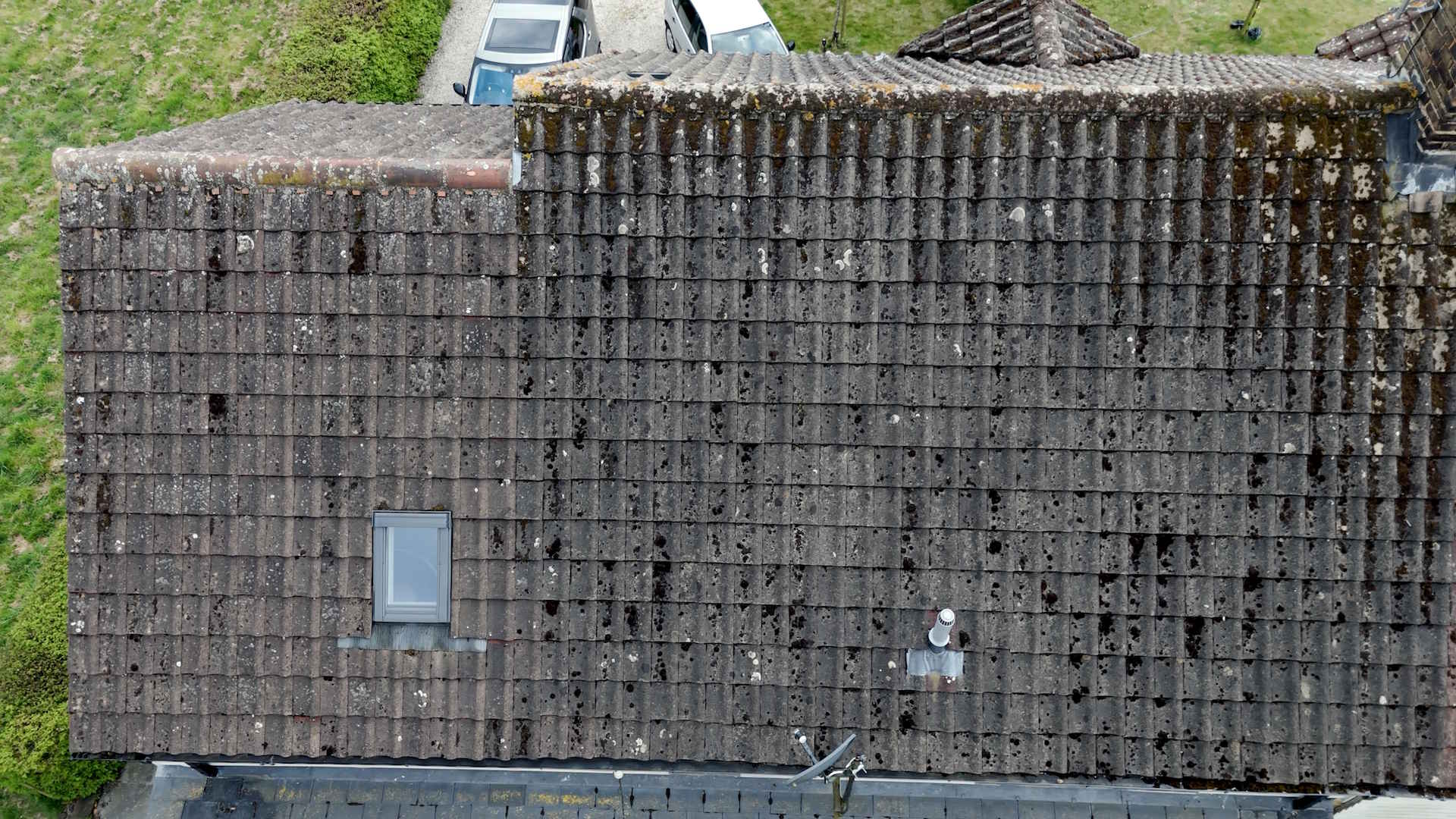 roof survey video image